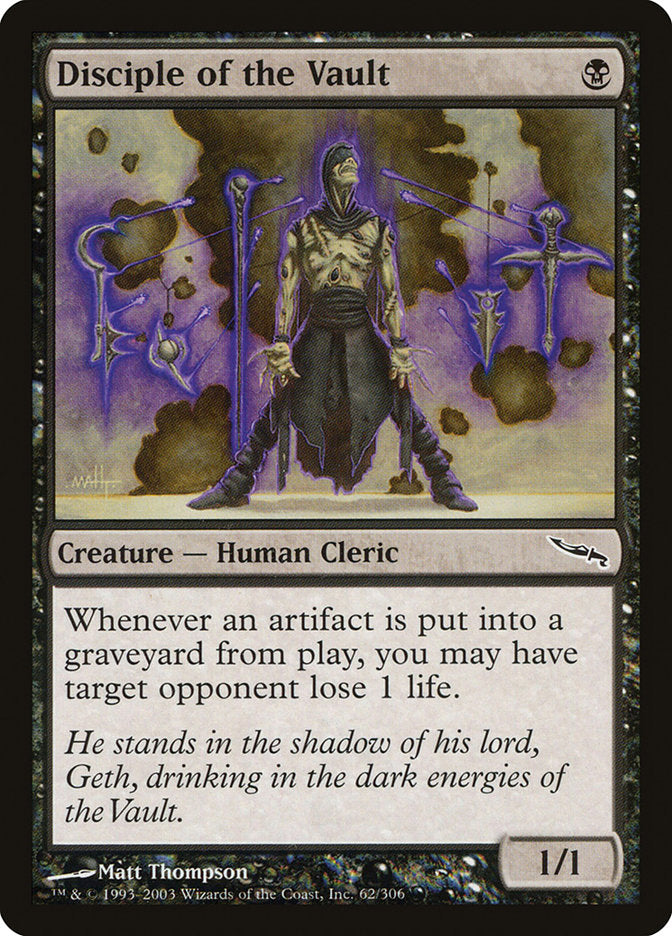 Disciple of the Vault (MRD-C-FOIL)