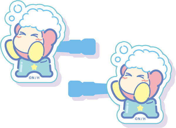 Kirby: Sweet Dreams Acrylic Hair Clip 2 Bubble Waddle Dee