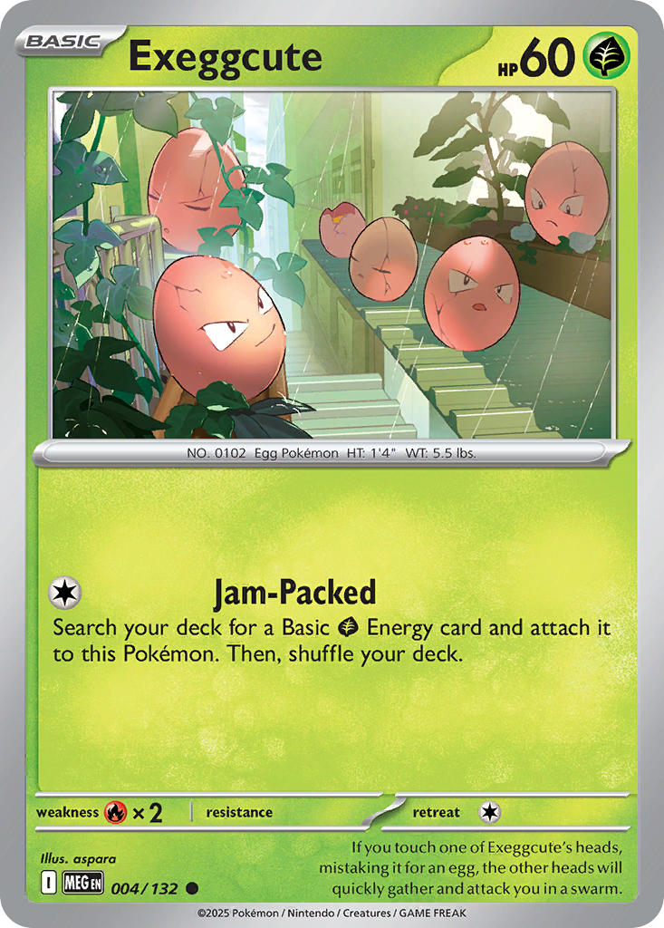 Exeggcute - 004/132 (MEG) Common