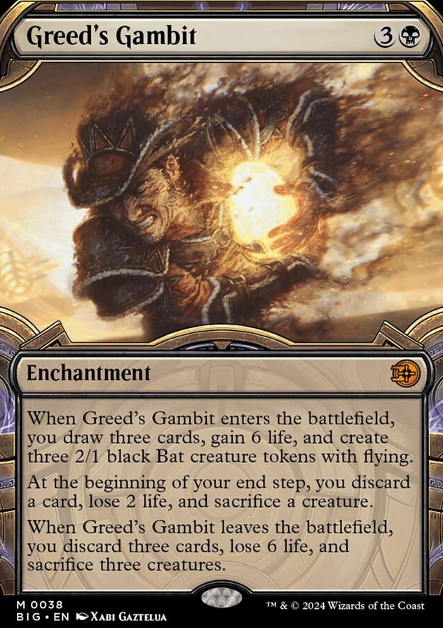 Greed's Gambit [#0038 Vault Frame] (BIG-M)