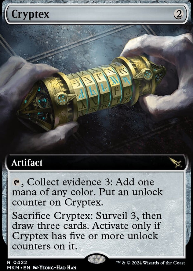 Cryptex [#0422 Extended Art] (MKM-R-FOIL)