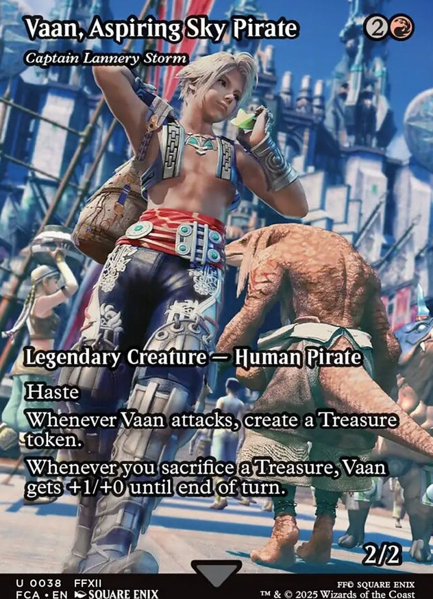 Vaan, Aspiring Sky Pirate - Captain Lannery Storm [ #0038 Showcase ] (FCA-U)