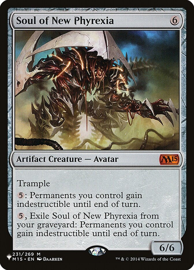 Soul of New Phyrexia (M15-M-LIST)