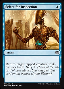 Select for Inspection (KLD-C)