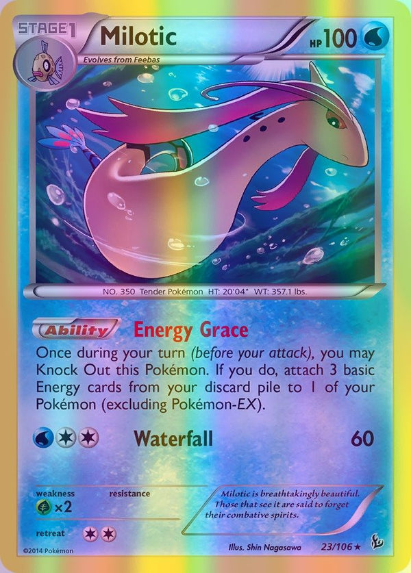 Milotic - 023/106 (FLF) Holo Rare - Near Mint Reverse Holofoil