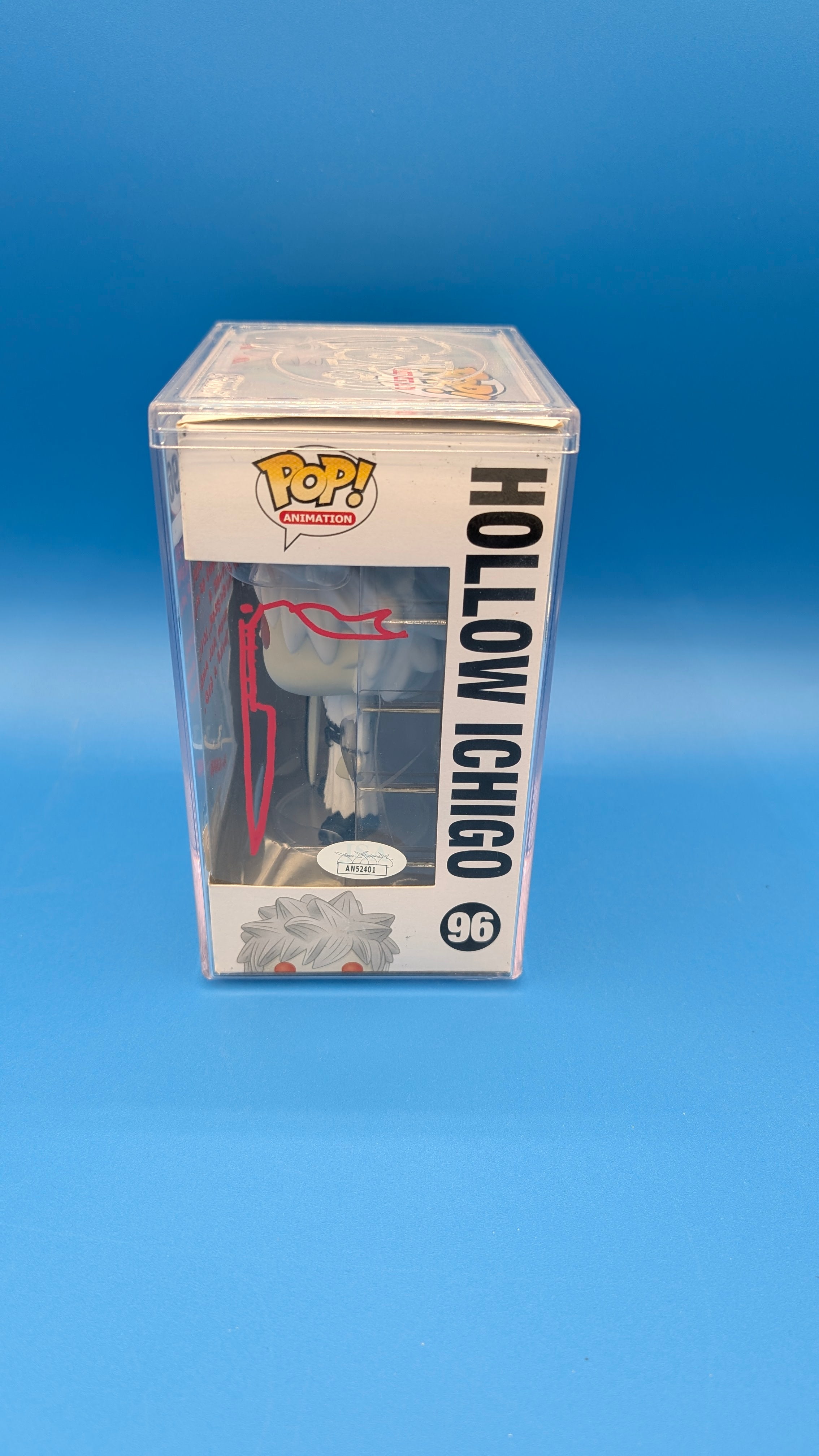 POP Figure: Bleach #0096 - Hollow Ichigo (Gamestop) (Signed by Johnny Yong Bosch) (JSA AN52401) (Box Damage)