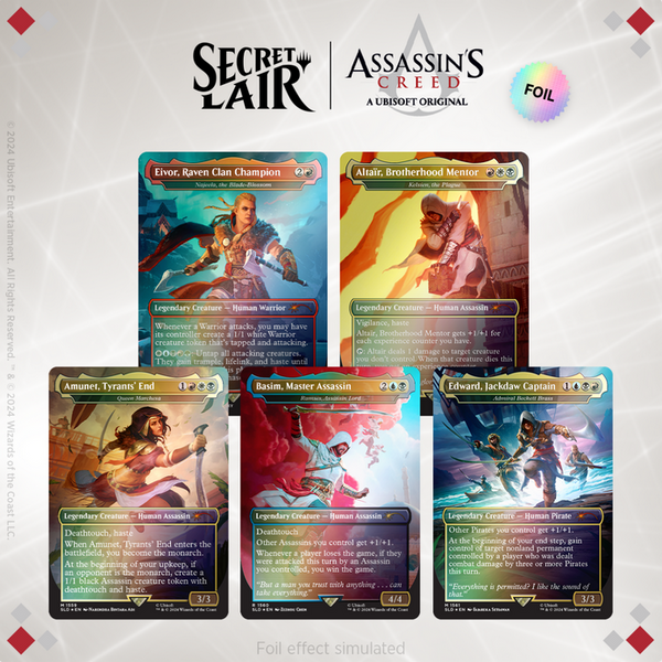 MTG: Secret Lair x Assassin's Creed: Lethal Legends (Foil Edition)