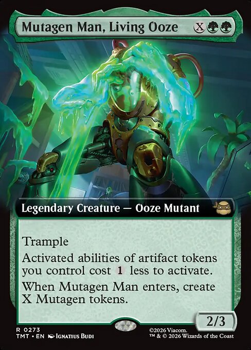 Mutagen Man, Living Ooze [ #0273 Extended Art ] (TMT-R)