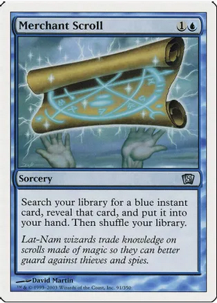 Merchant Scroll (8ED-U-FOIL) Heavy Play