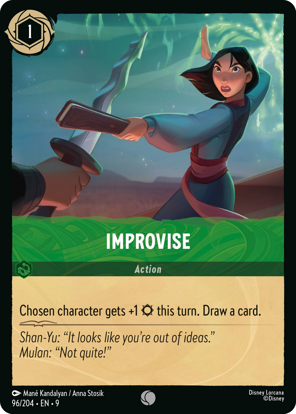 Improvise (096/204 - Fabled)  Common