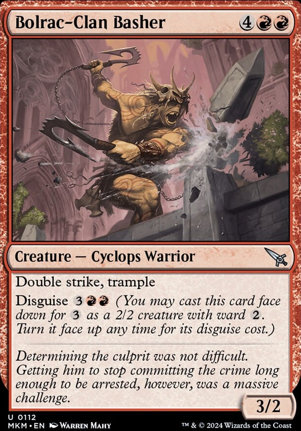 Bolrac-Clan Basher [#0112] (MKM-U-FOIL)