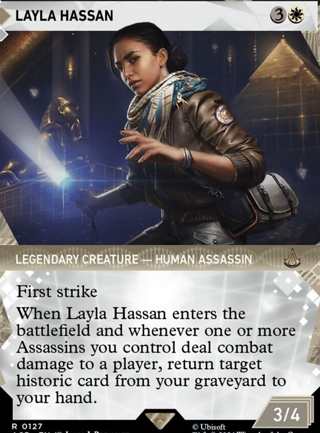 Layla Hassan [#0127 Showcase] (ACR-R-FOIL)