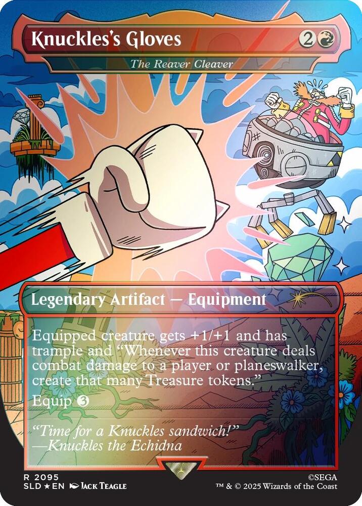 Knuckle's Gloves [#2095] (SLD-R-FOIL)