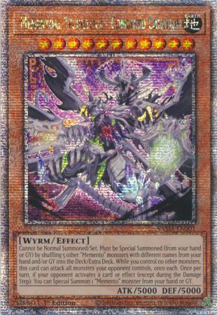 Mementoal Tecuhtlica - Combined Creation (VASM-EN001) Quarter Century Secret Rare - Near Mint 1st Edition