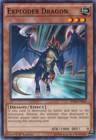 Exploder Dragon (BP03-EN028) Common - Near Mint 1st Edition