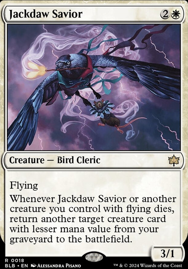 Jackdaw Savior [#0018] (BLB-R-FOIL)