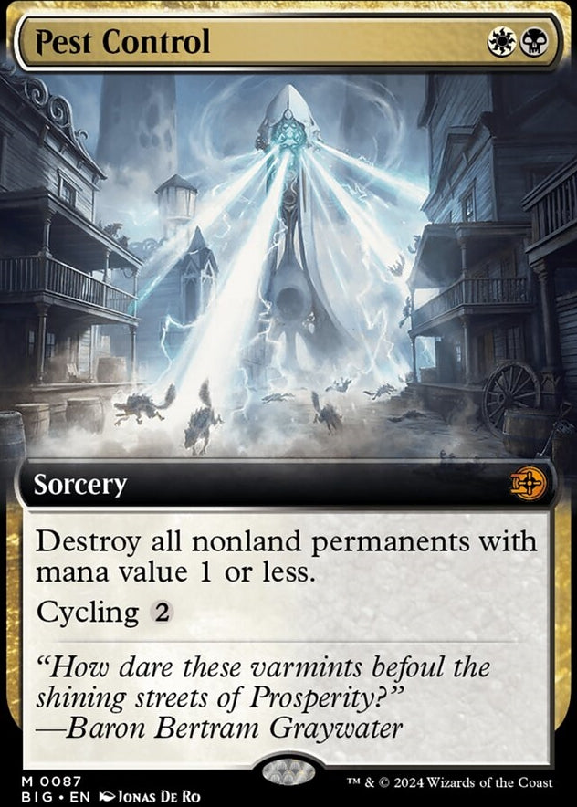 Pest Control [#0087 Extended Art] (BIG-M-FOIL)