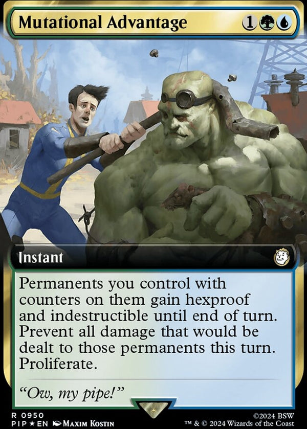 Mutational Advantage [#0950 Extended Art Surge Foil] (PIP-R)