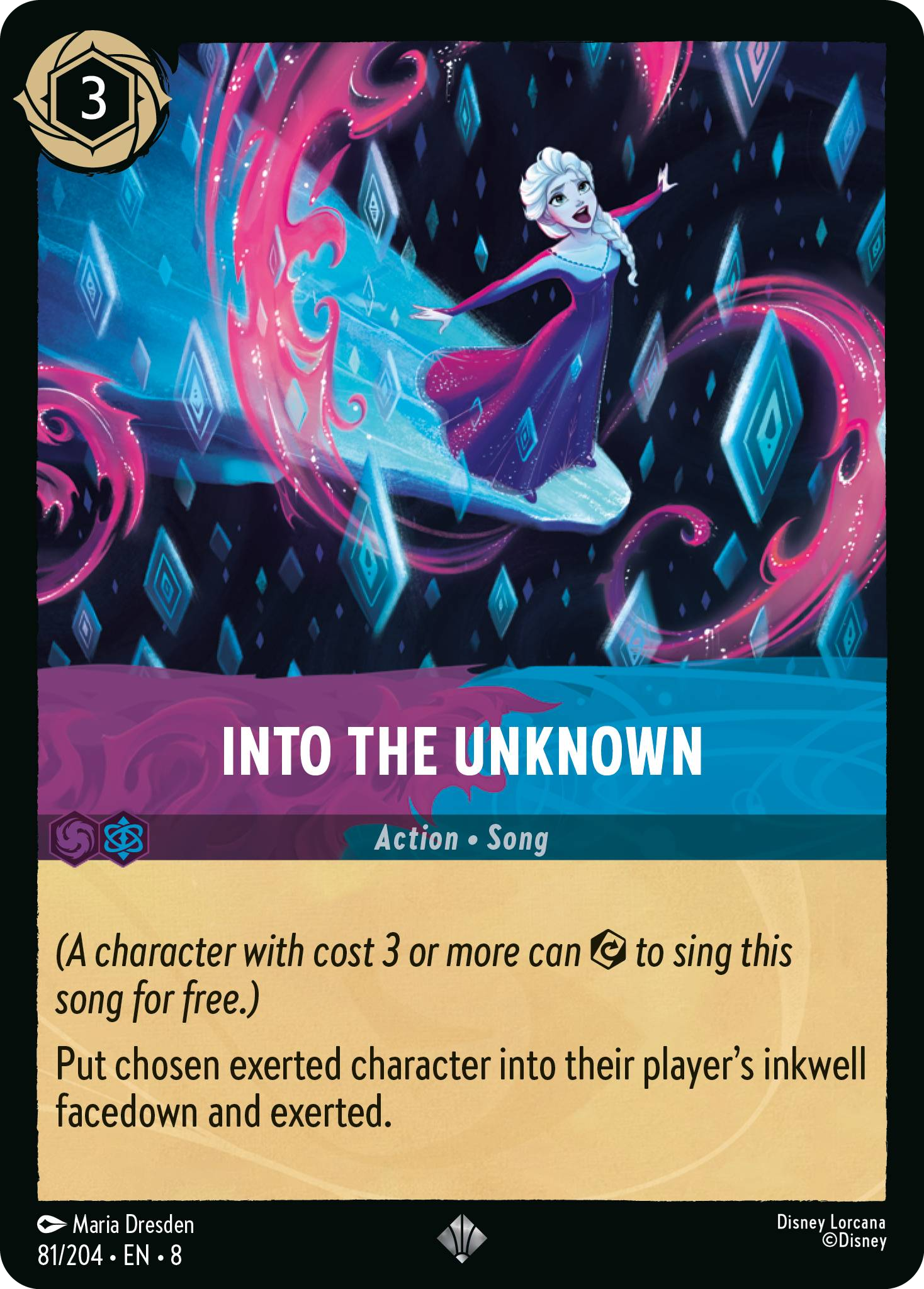 Into the Unknown (Reign of Jafar - 081/204 ) Super Rare