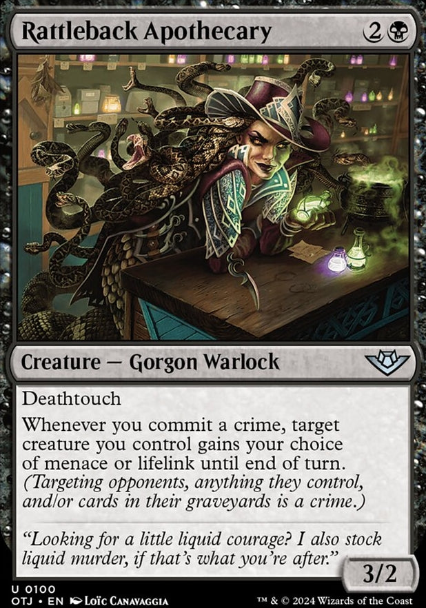 Rattleback Apothecary [#0100] (OTJ-U-FOIL)