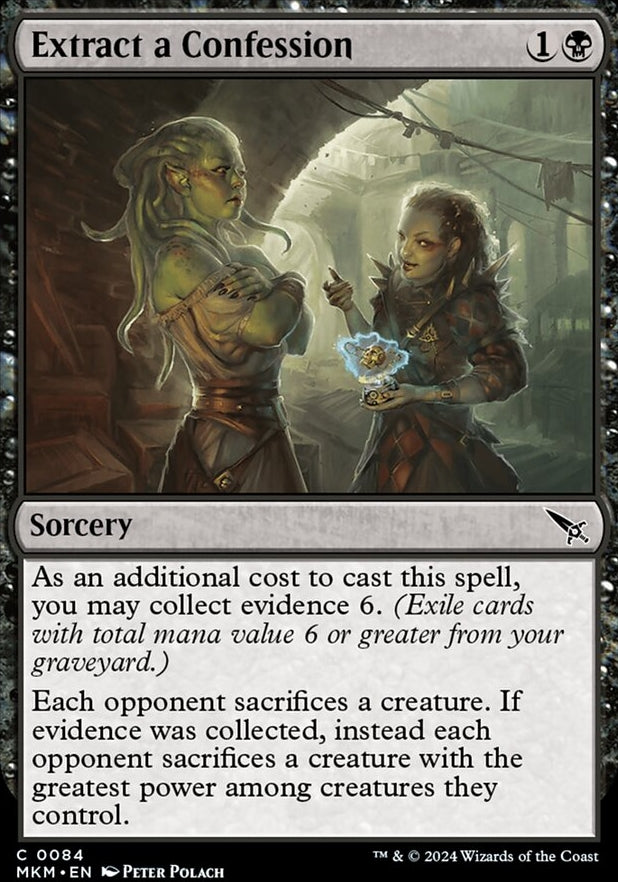 Extract a Confession [#0084] (MKM-C-FOIL)