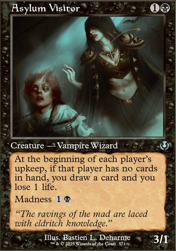 Asylum Visitor [ #0371 Retro Frame ] (INR-U-FOIL)