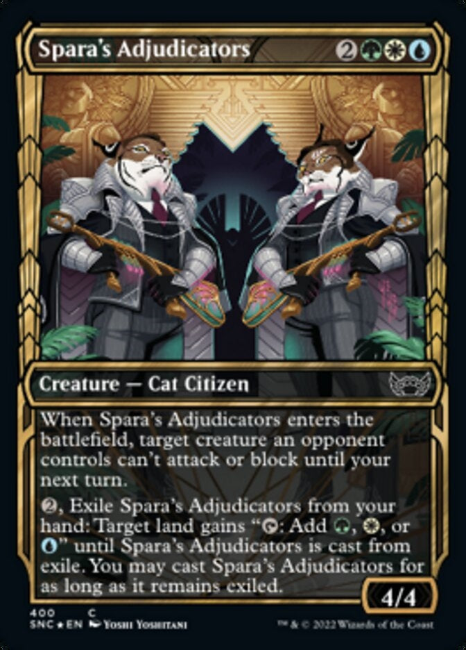 Spara's Adjudicators [ #400 Gilded Foil ] (SNC-C)