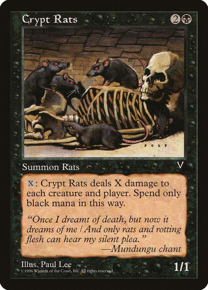 Crypt Rats (VIS-C) Light Play