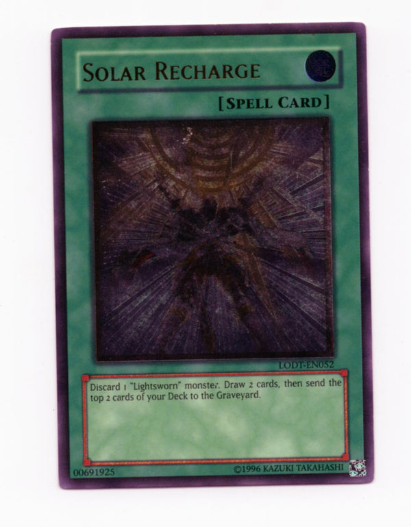 Solar Recharge (UTR) (LODT-EN052) Ultimate Rare Light Play Unlimited