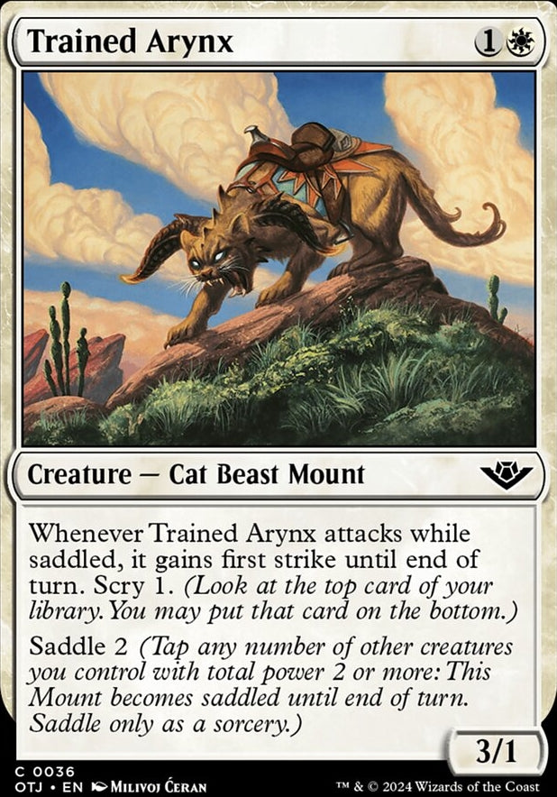 Trained Arynx [#0036] (OTJ-C)