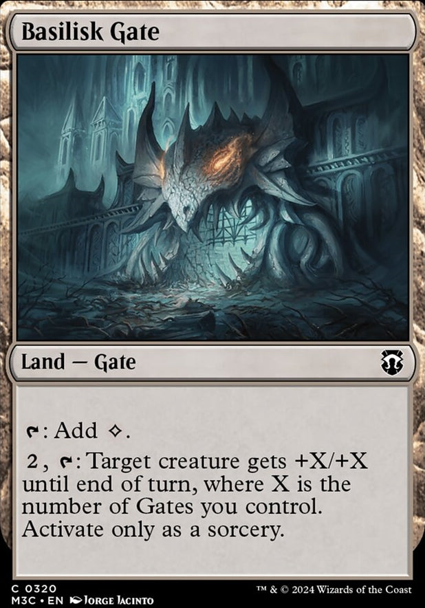 Basilisk Gate [#0320 Ripple Foil] (M3C-C)