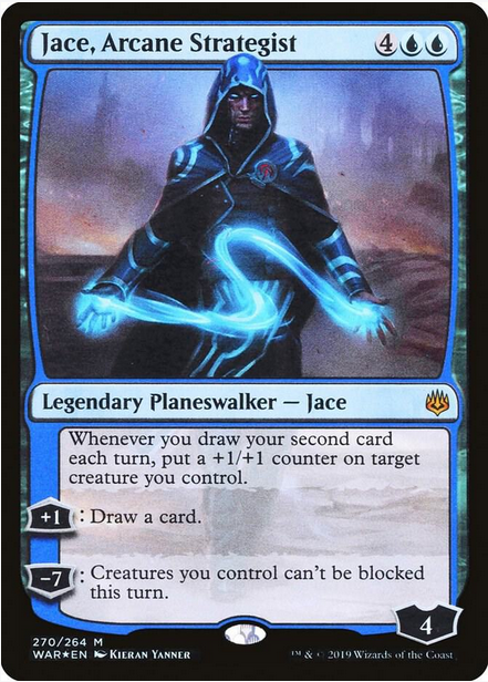 Jace, Arcane Strategist (WAR-M-FOIL)