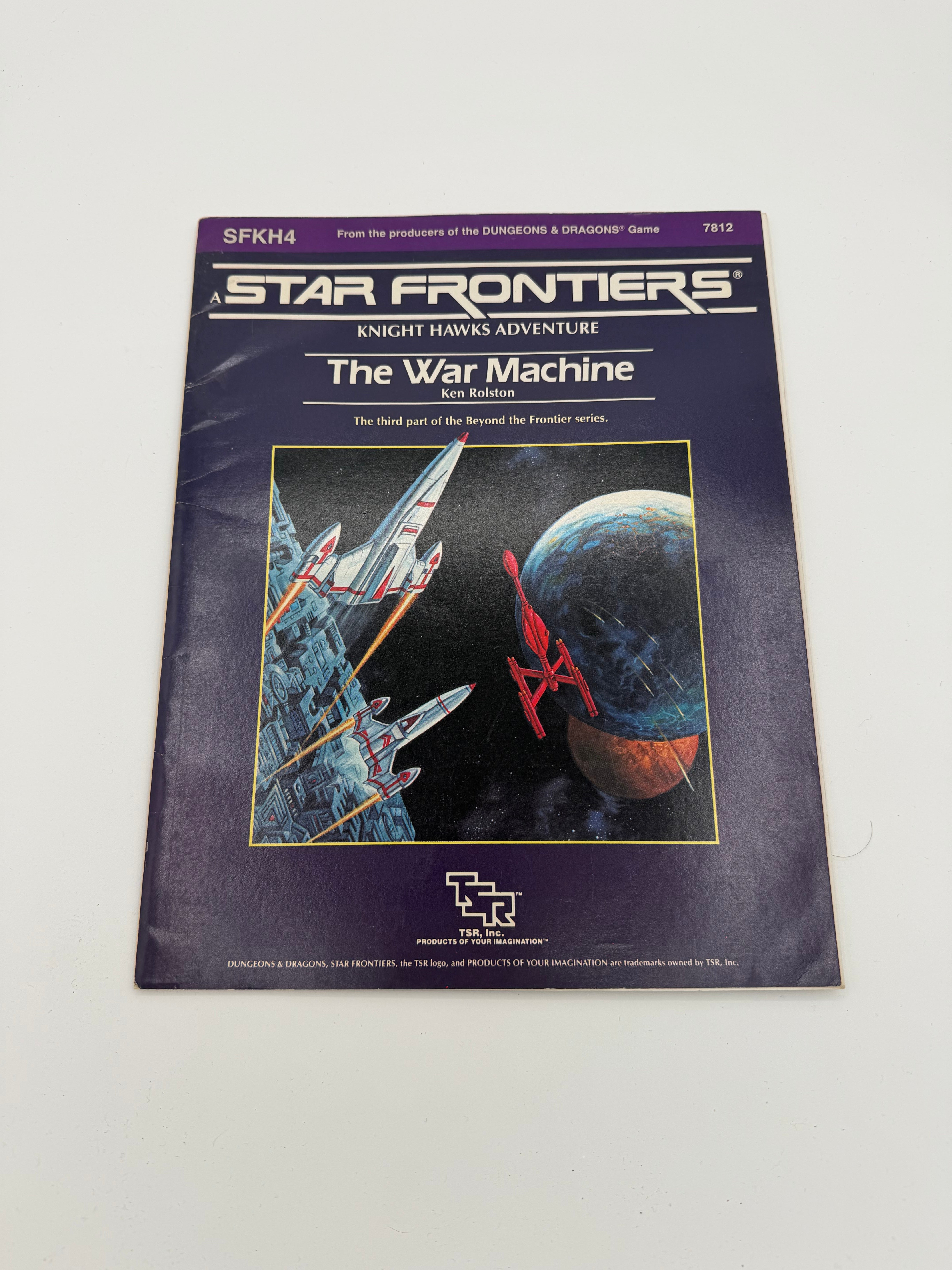 Star Frontiers RPG Adventure: The War Machine (SFKH4) (USED)