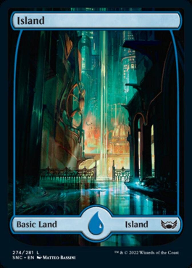 Island [ #274/281 Full Art ] (SNC-L)
