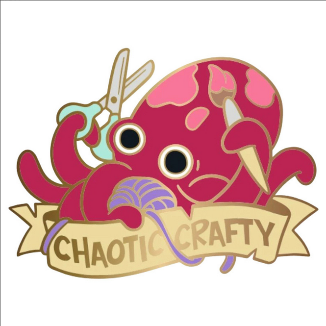 Alternative Alignments: Enamel Pin -  Chaotic Crafty