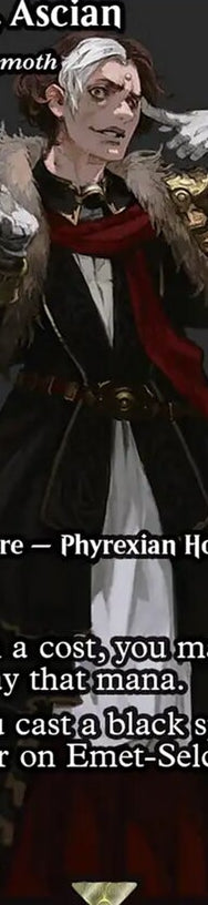 Emet-Selch, Ascian - K'rrik, Son of Yawgmoth [ #0036 Showcase ] (FCA-R)