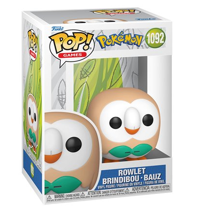 POP Figure: Pokemon #1092 - Rowlet
