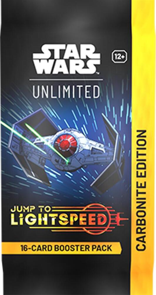Star Wars TCG: Unlimited - Jump to Lightspeed Carbonite Edition Booster Pack