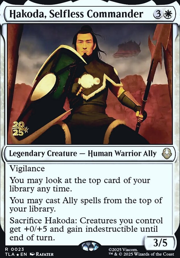 Hakoda, Selfless Commander [ #0023 ] (TLA-R)