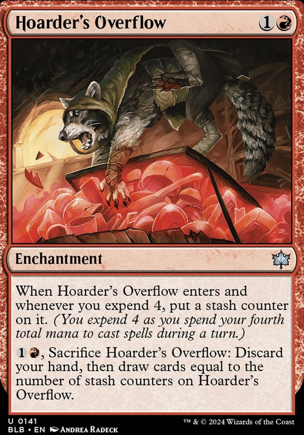 Hoarder's Overflow [#0141] (BLB-U-FOIL)