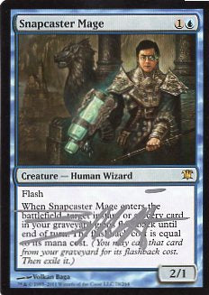 Snapcaster Mage (ISD-R) Artist Signed