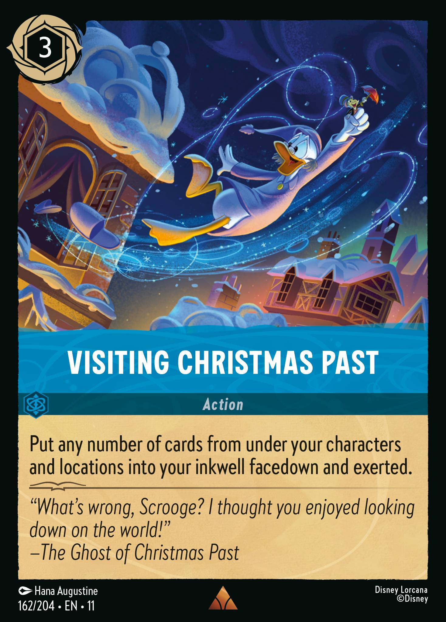 Visiting Christmas Past (162/204 - Winterspell)  Rare