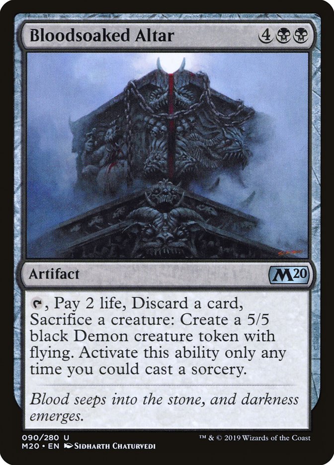 Bloodsoaked Altar (M20-U-FOIL)