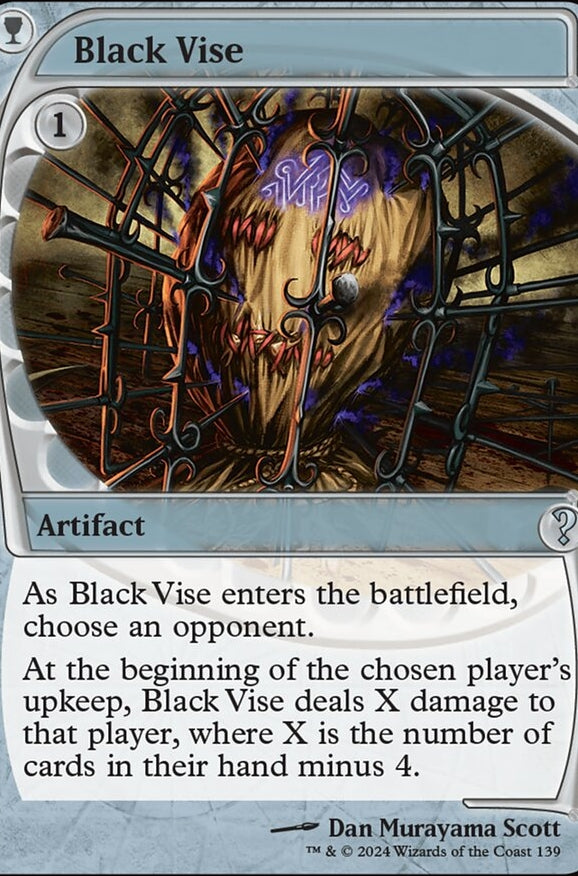 Black Vise [#0139 Future Frame] (MB2-U)