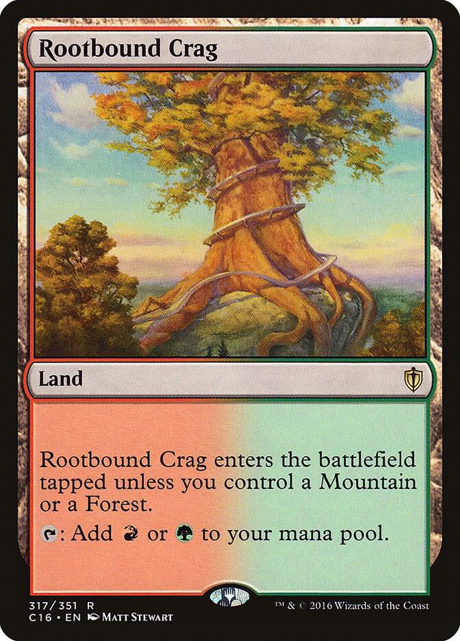 Rootbound Crag (C16-R) Light Play