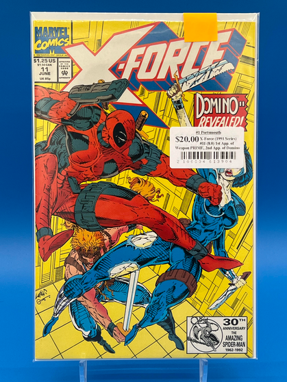 X-Force (1991 Series) #11 (8.0) 1st App. of Weapon PRIME, 2nd App. of Domino