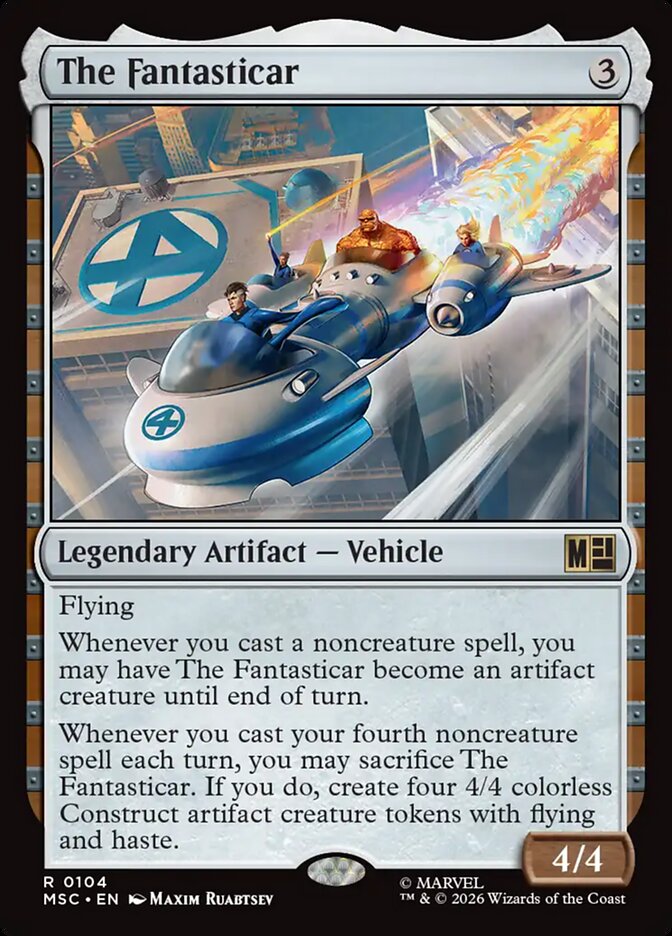 The Fantasticar [ #0104 ] (MSC-R)