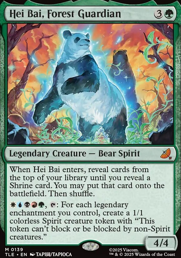 Hei Bai, Forest Guardian [ #0139 ] (TLE-M)