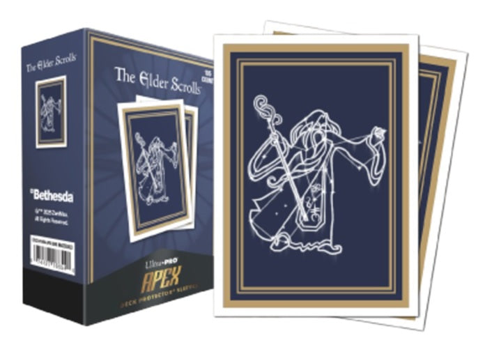 Ultra-PRO: 105ct Apex Deck Protector Sleeves - The Elder Scrolls: Mages Guild
