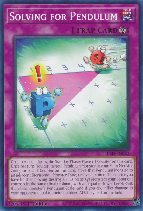 Solving for Pendulum (BLZD-EN080)